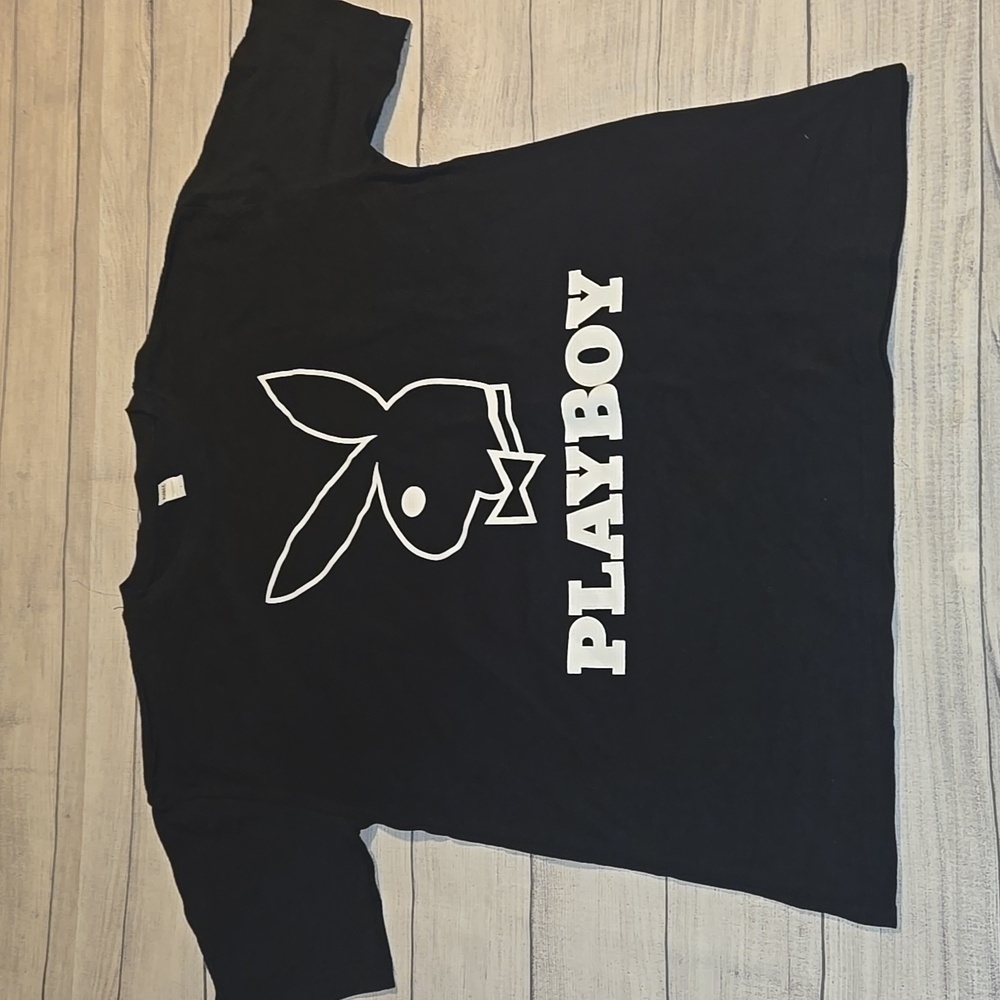 Pro Dada Men's Cotton T-Shirt w/ Playboy Logo Black and White Size NWOT